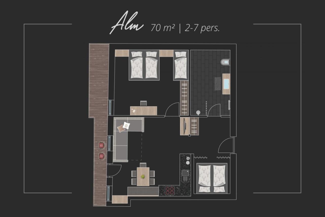 산 지아코모 Tischlerhof Alpine Living 아파트 외부 사진